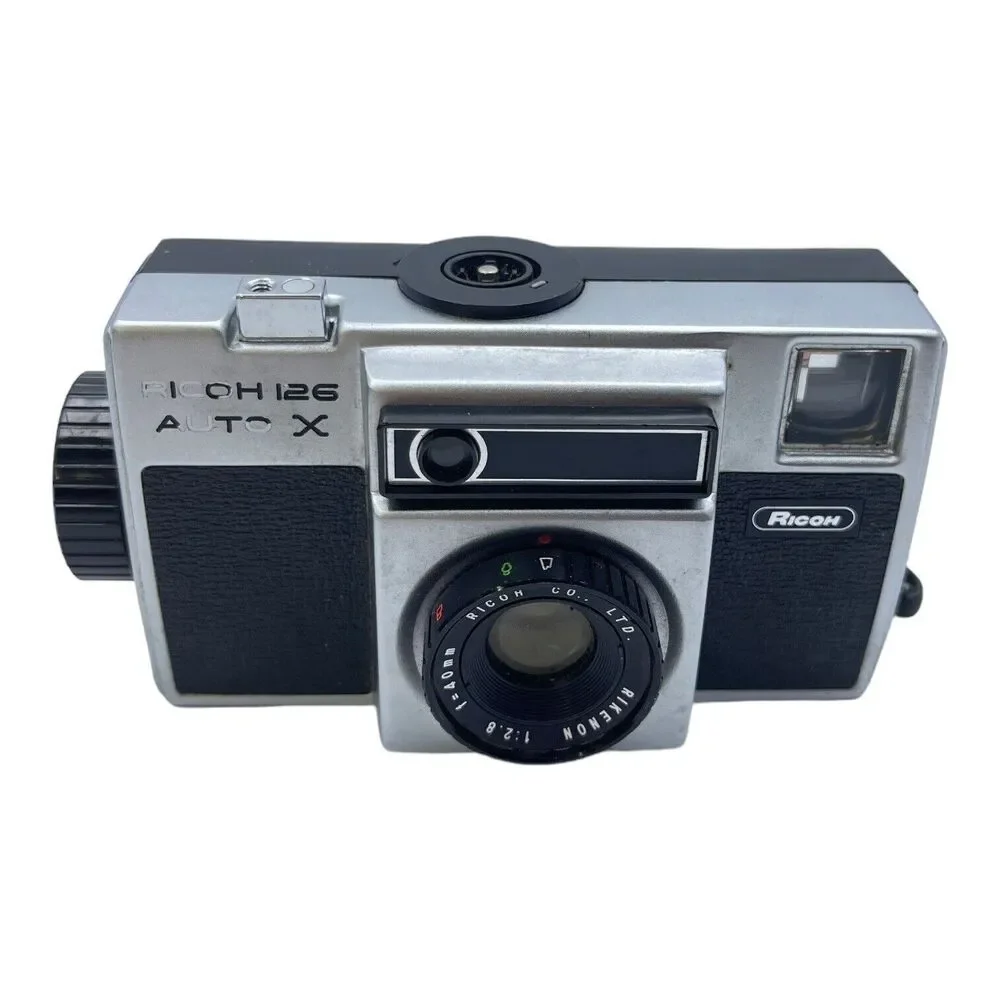 Ricoh 126 Auto X Cartridge Film Point & Shoot Camera Untested